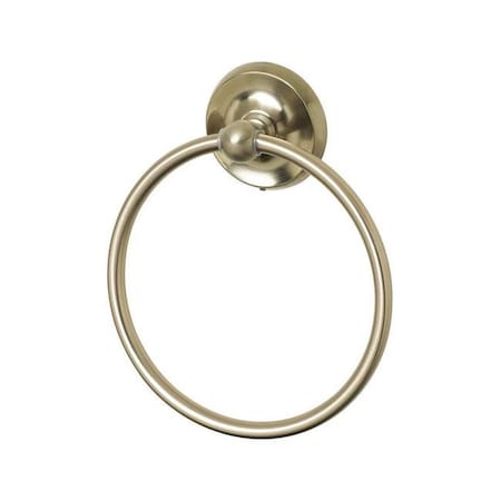 Oakbrook Collection OakBrook 4879870 Brushed Nickel Towel Ring - Zinc 4879870